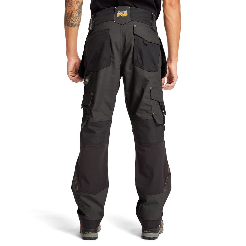 Pantaloni Timberland Barbati Negrii - Pro® Interax Holster Work - Romania - NDBSYM097